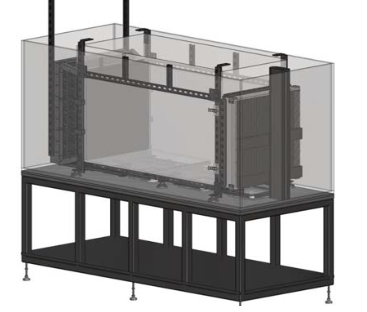 Water tunnel CAD model